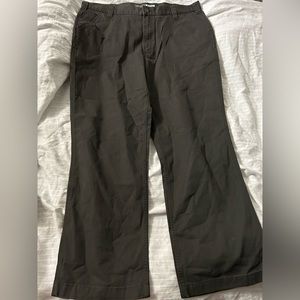 Carhartt Mens Relaxed Fit Pants Rugged Flex Canvas Workwear Gray Size 40x32 B9